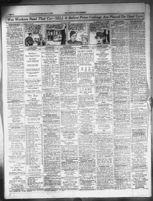 The Post-Crescent from Appleton, Wisconsin on July 14, 1943 · 20