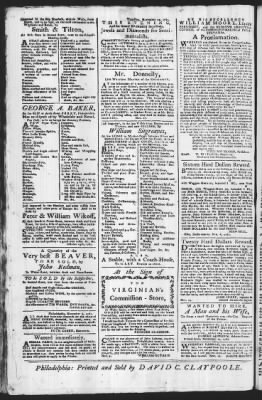 Dunlap and Claypoole's American Daily Advertiser from Philadelphia, Pennsylvania • Page 4