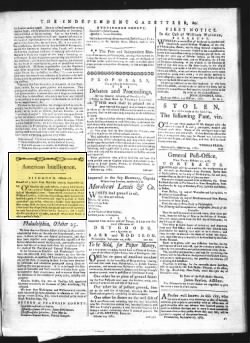 The Independent Gazetteer