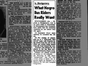 3 conditions that Black Montgomery residents want met to end bus boycott