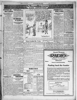 Wisconsin State Journal from Madison, Wisconsin on July 23, 1922 · 9