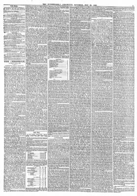 The Huddersfield Chronicle and West Yorkshire Advertiser from Huddersfield, West Yorkshire, England on May 22, 1869 · 5