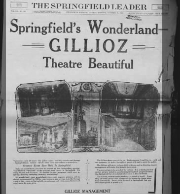 Gillioz theatre opening
