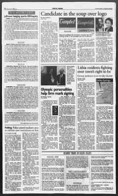 The Atlanta Constitution from Atlanta, Georgia on July 16, 1993 · 20