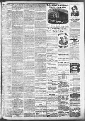 Wisconsin State Journal From Madison Wisconsin On March 6 1882 3