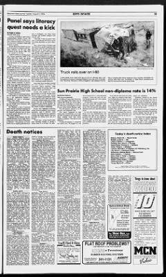 Wisconsin State Journal from Madison, Wisconsin on August 9, 1988 · 12