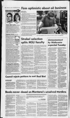 The Billings Gazette from Billings, Montana on October 10, 1987 · 22