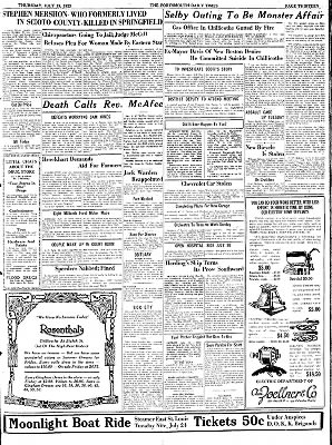 Portsmouth Daily Times from Portsmouth, Ohio