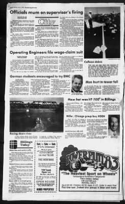 The Billings Gazette from Billings, Montana on July 9, 1983 · 14