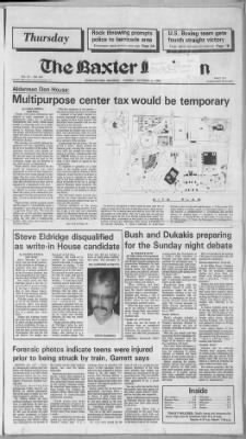 Baxter Bulletin from Mountain Home, Arkansas on September 22, 1988 · 1