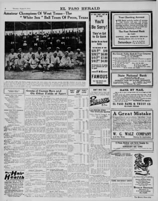 El Paso Herald from El Paso, Texas on August 8, 1911 · Page 4