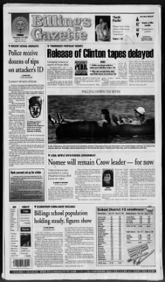 The Billings Gazette from Billings, Montana • 1