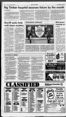 The Billings Gazette from Billings, Montana on August 24, 1992 · 14