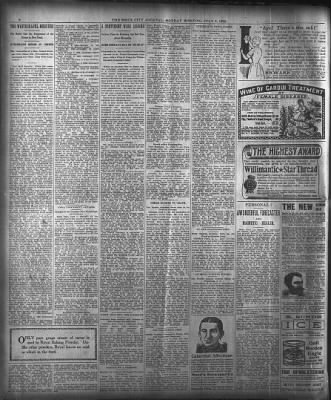 Sioux City Journal from Sioux City, Iowa on July 8, 1895 · 2