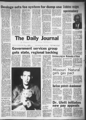 The Daily Journal from Flat River, Missouri on December 15, 1970 · 1