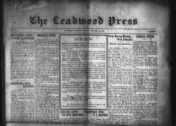 The Leadwood Press