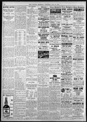 The Gazette from Montreal, Quebec, Quebec, Canada