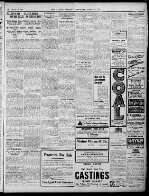 The Gazette from Montreal, Quebec, Canada on August 21, 1919 · 7