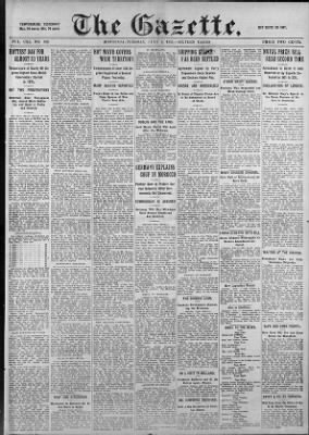 The Gazette from Montreal, Quebec, Canada on July 4, 1911 · 1