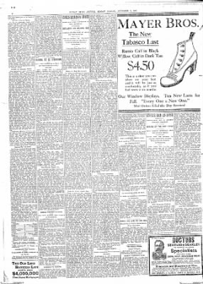 The Nebraska State Journal from Lincoln, Nebraska on November 6, 1910 · Page 2