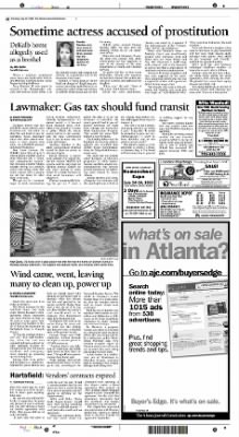 The Atlanta Constitution from Atlanta, Georgia on July 24, 2003 · C4