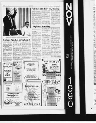 The Manhattan Mercury from Manhattan, Kansas on November 21, 1990 · 3