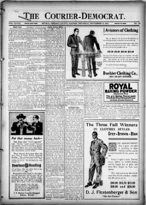 The Courier-Tribune from Seneca, Kansas on September 14, 1911 · 1