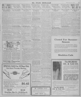 El Paso Herald from El Paso, Texas on July 9, 1919 · Page 13