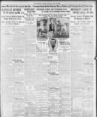 The Boston Globe from Boston, Massachusetts on July 29, 1921 · 7