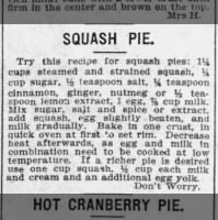 Squash Pie (1912)