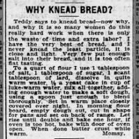 No-Knead Bread (1902)