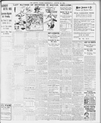 The Boston Globe from Boston, Massachusetts on August 24, 1904 · 5