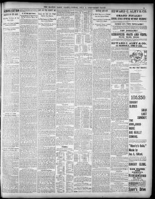 The Boston Globe from Boston, Massachusetts on July 9, 1886 · 5