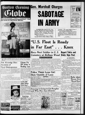 The Boston Globe from Boston, Massachusetts on July 23, 1941 · 1