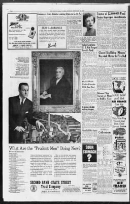 The Boston Globe from Boston, Massachusetts on February 20, 1956 · 10