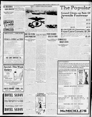El Paso Times from El Paso, Texas on February 9, 1918 · 3