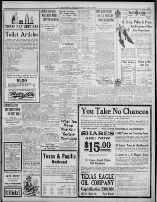 El Paso Times from El Paso, Texas on June 7, 1919 · 5