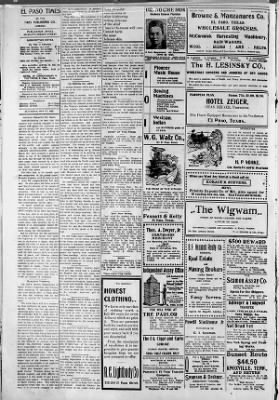 El Paso Times from El Paso, Texas on May 17, 1902 · 4
