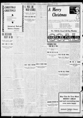El Paso Times from El Paso, Texas on December 25, 1910 · 14