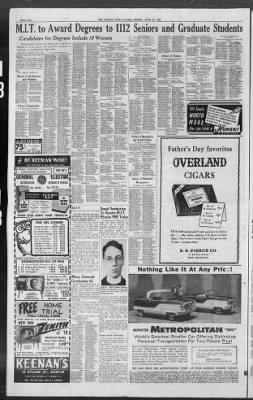 The Boston Globe from Boston, Massachusetts on June 13, 1958 · 32