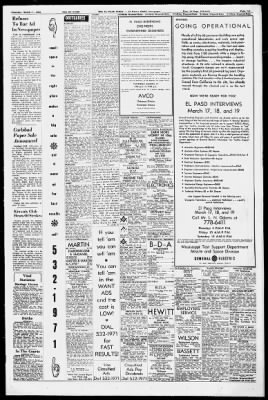 El Paso Times from El Paso, Texas on March 17, 1966 · 39
