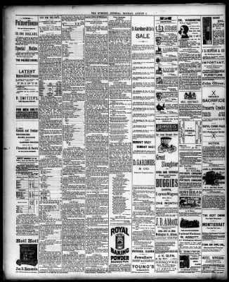 The Ottawa Journal from Ottawa, Ontario, Canada on August 5, 1889 · Page 4