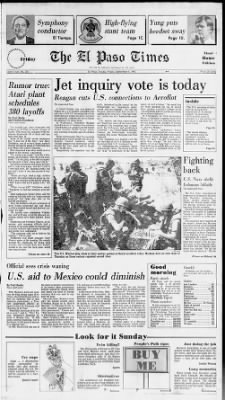 El Paso Times from El Paso, Texas on September 9, 1983 · 1