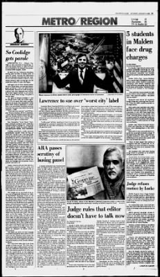 The Boston Globe from Boston, Massachusetts on January 9, 1982 · 13