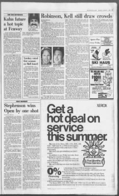 The Boston Globe from Boston, Massachusetts on August 1, 1983 · 27