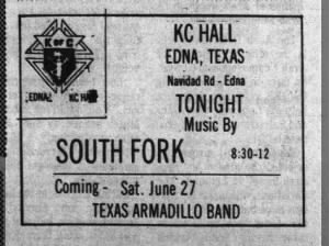 KC Hall Edna - Texas Armadillo Band
