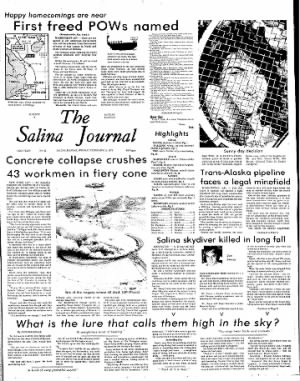 The Salina Journal from Salina, Kansas • Page 1