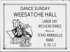 Weesatche Hall - Texas Armadillo Band