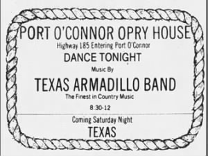 Port O'Connor Opry House - Texas Armadillo Band