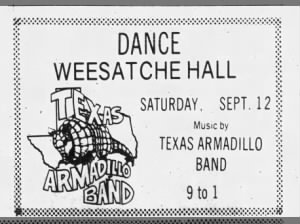 Weesatche Hall - Texas Armadillo Band